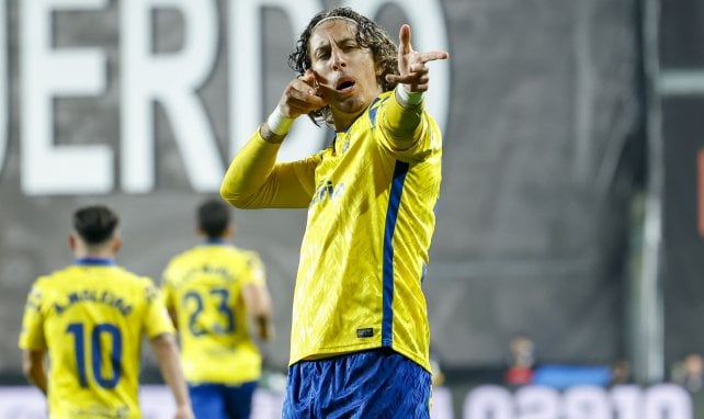 Fábio Silva con la UD Las Palmas