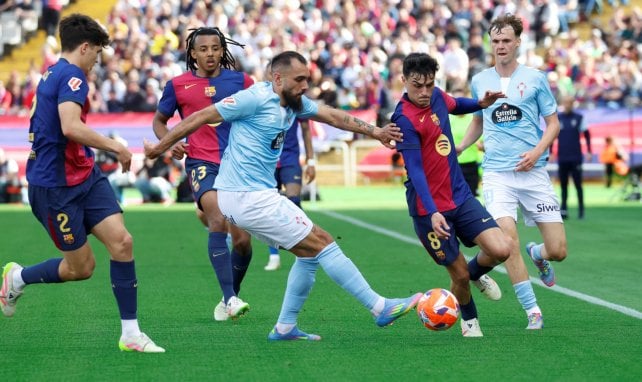 Borja Iglesias con el Celta de Vigo