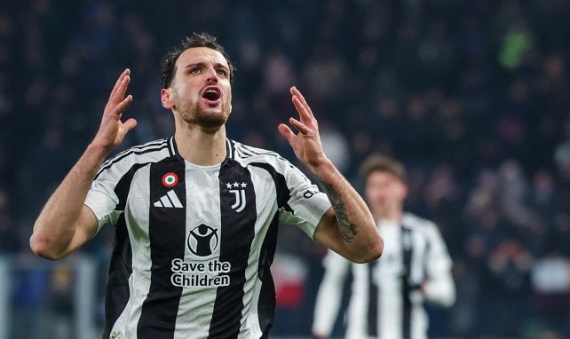 Federico Gatti con la Juventus