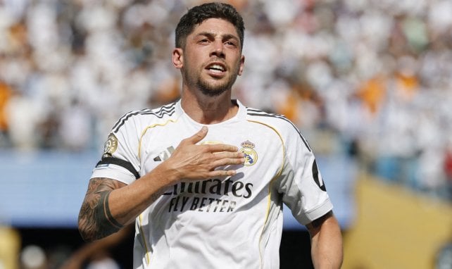 Fede Valverde da la cara