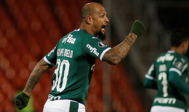 Felipe Melo milita actualmente en el Palmeiras