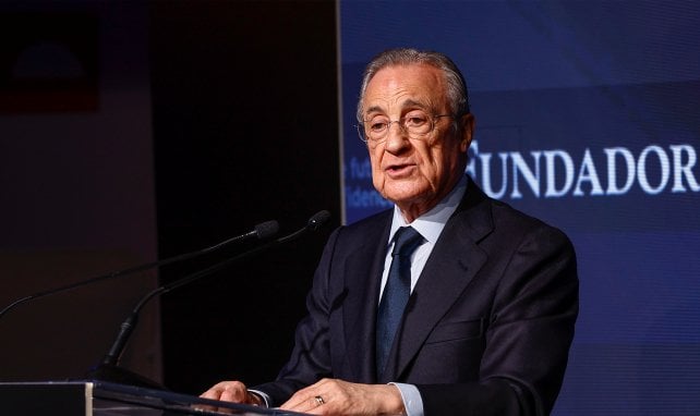 Florentino Pérez en un acto.