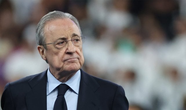 Florentino Pérez con el Real Madrid