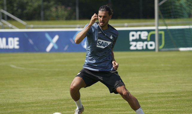 Florian Grillitsch en un entrenamiento del Hoffenheim