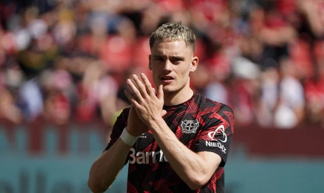 Florian Wirtz con el Bayer Leverkusen