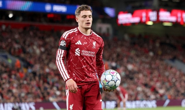 La posición del Liverpool con Florian Wirtz