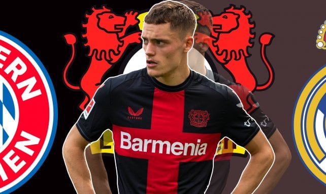 Florian Wirtz, jugador del Bayer Leverkusen