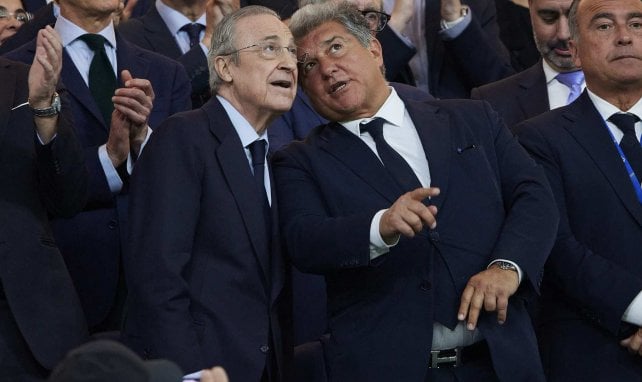 Florentino Pérez y Joan Laporta