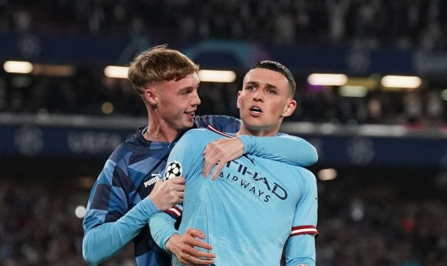 Phil Foden y Cole Palmer