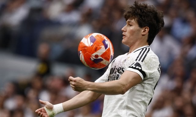 Fran García con el cuero