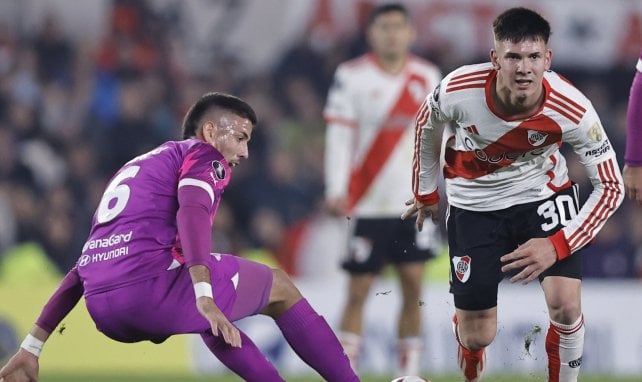 Franco Mastantuono con River Plate