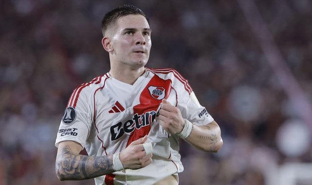 Franco Mastantuono con River Plate.