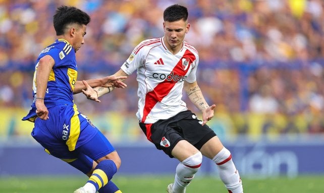 Franco Mastantuono con River Plate