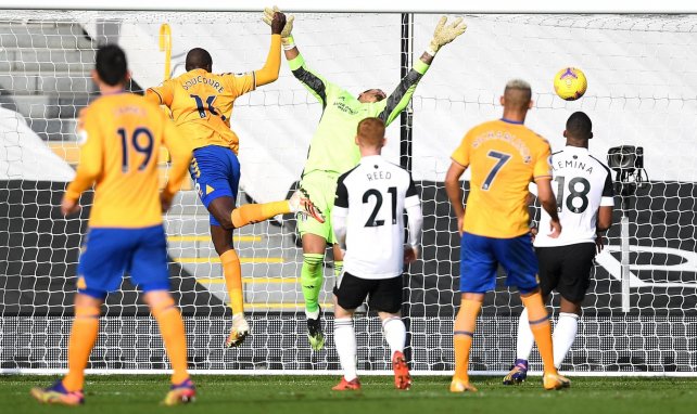 Abdoulaye Doucouré ha visto portería con el Everton