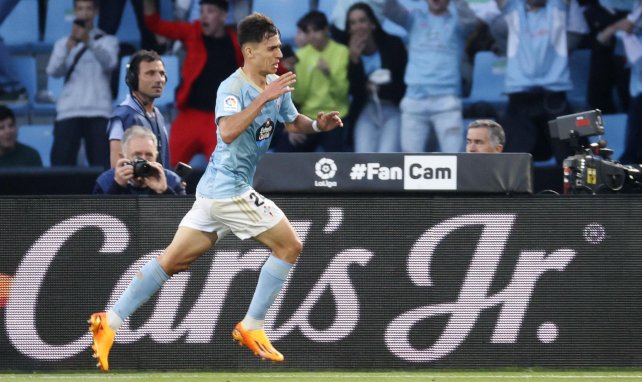 Gabri Veiga con el Celta de Vigo