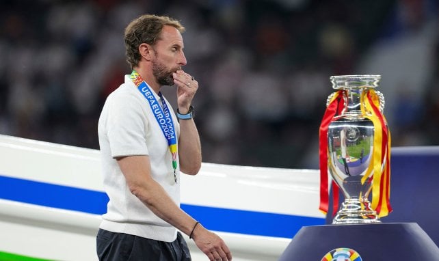 Gareth Southgate tras perder la Eurocopa