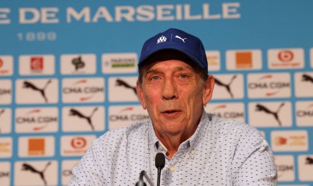 Jean-Louis Gasset, entrenador del OM