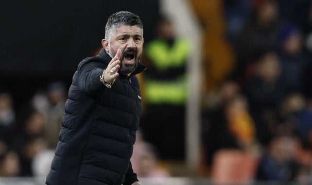 Gennaro Gattuso con el Valencia