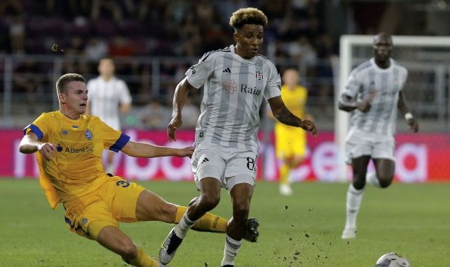 Gedson Fernandes con el Besiktas