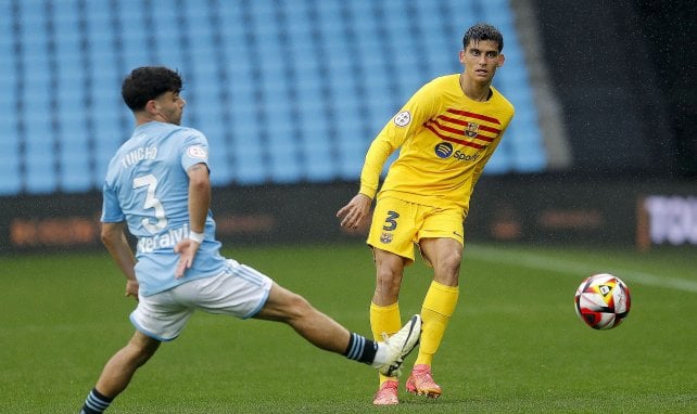 Gerard Martín con el FC Barcelona