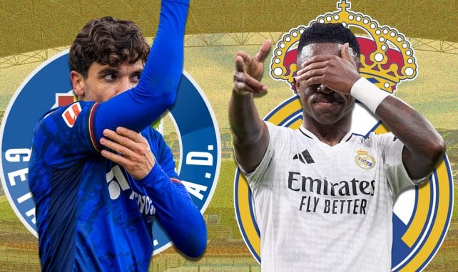 Las alineaciones probables del Getafe - Real Madrid