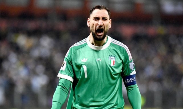 Gianluigi Donnarumma, a escena