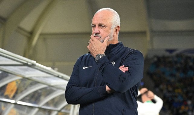 Graham Arnold, pensativo