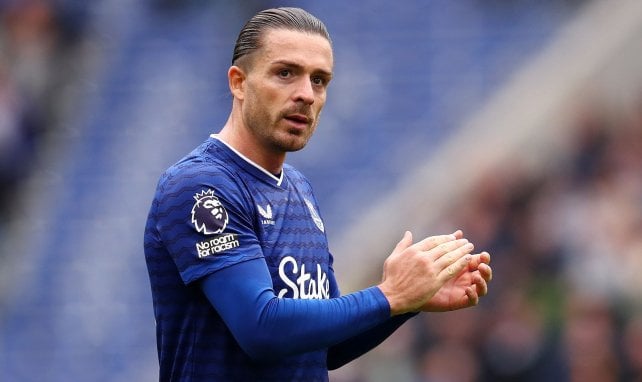 Jack Grealish con el Everton