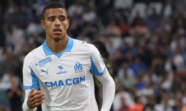 Mason Greenwood con el OM