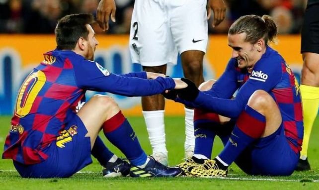 La sintonía entre Messi y Griezmann cada vez es mejor