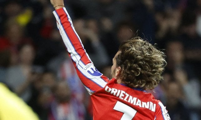 Antoine Griezmann con el Atlético de Madrid