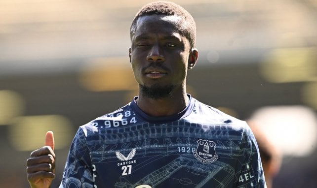 Idrissa Gueye en el Everton