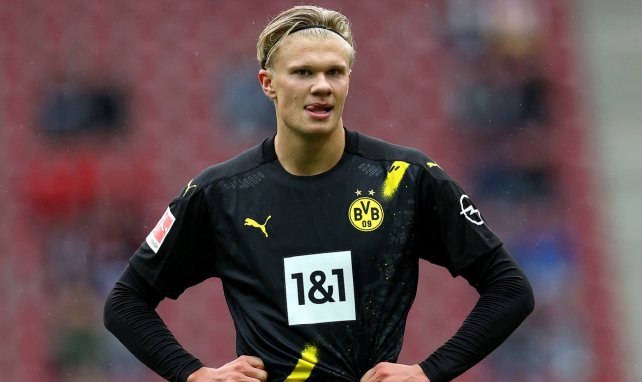 Erling Haaland, en un encuentro del Borussia Dortmund