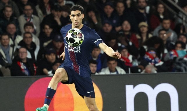 Frenazo en seco para Achraf Hakimi