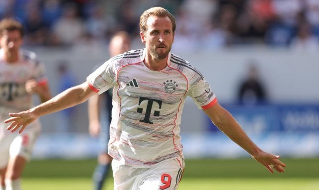 Harry Kane con el Bayern Múnich