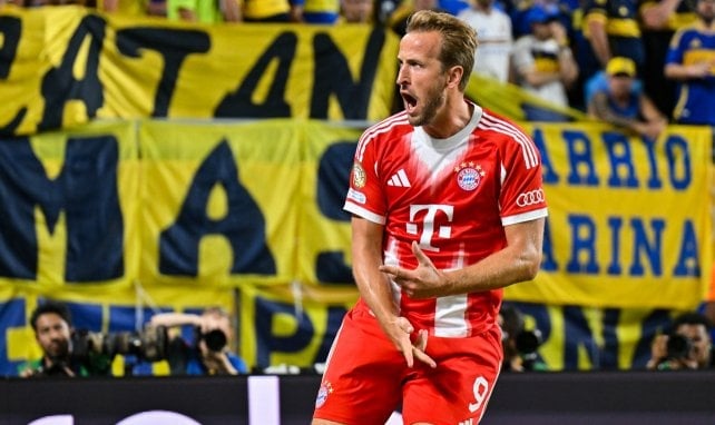 Harry Kane con el Bayern Múnich