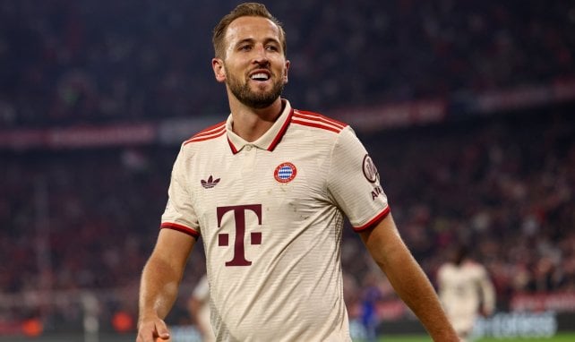 Harry Kane con el Bayern Múnich