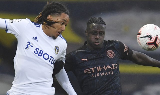 Benjamin Mendy pelea con Helder Costa