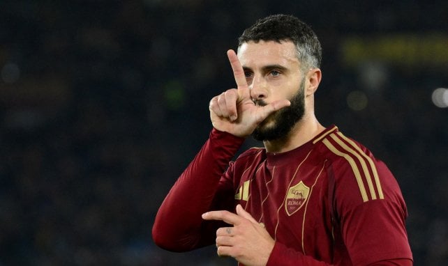 Mario Hermoso con la AS Roma