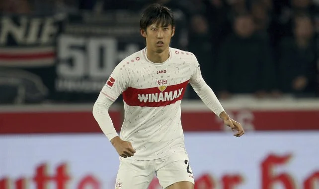 Hiroki Ito con el Stuttgart.