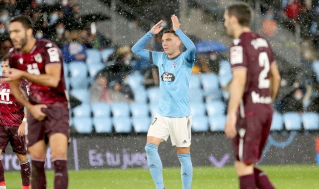 Iago Aspas con el Celta