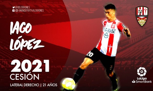 Iago López jugará en UD Logroñés