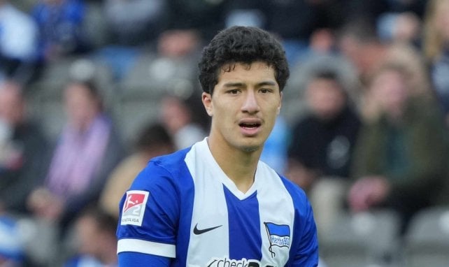 Ibrahim Maza con el Hertha de Berlín