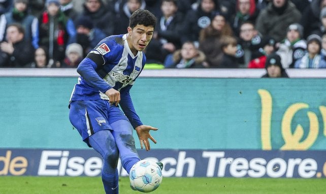 Ibrahim Maza con el Hertha de Berlín