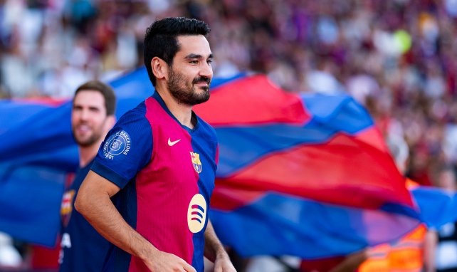 Ilkay Gündogan con el FC Barcelona