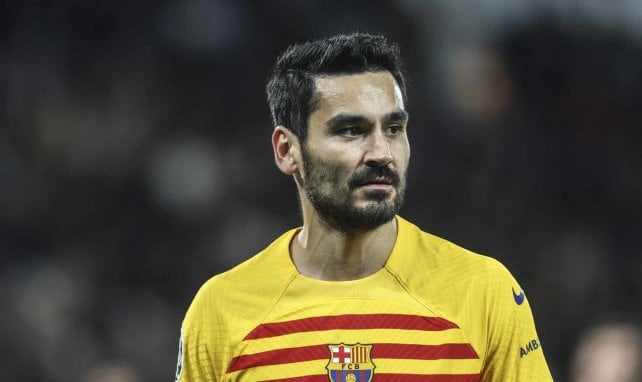 Ilkay Gündogan con la elástica del FC Barcelona