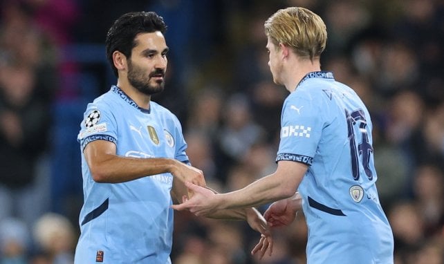 Ilkay Gündogan y Kevin De Bruyne