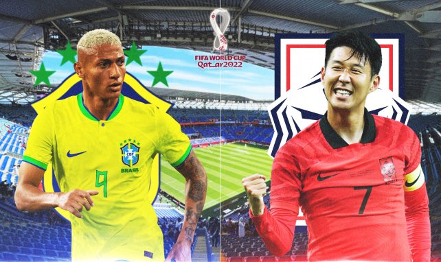 Brasil y Corea del Sur se han citado en los octavos de final del Mundial