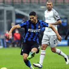 Achraf Hakimi brilla con el Inter de Milán