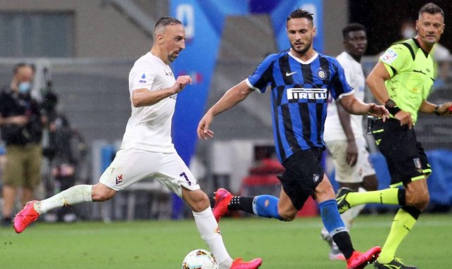 Franck Ribéry es una pieza importante en la Fiorentina